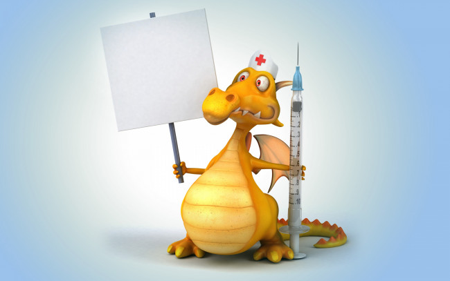 Обои картинки фото 3д графика, юмор , humor, дракон, dragon, funny, 3d