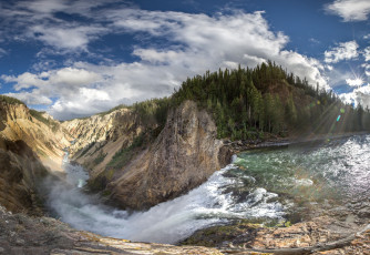 Картинка природа реки озера река лес