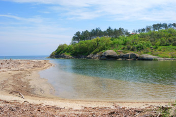 Картинка природа побережье море берег