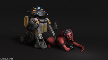 Картинка 3д+графика существа+ creatures фон взгляд халк