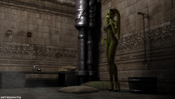 Картинка 3д+графика существа+ creatures халк взгляд фон