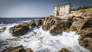 Картинка castello+del+boccale+-+livorno города замки+италии побережье