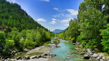 Картинка природа реки озера река лес