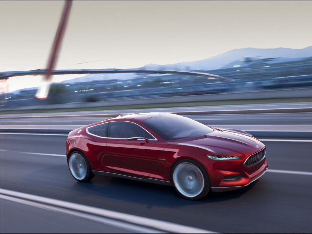 Обои картинки фото ford evos concept 2011, автомобили, ford, evos, concept, 2011