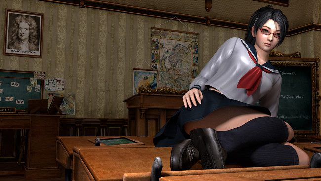 Обои картинки фото 3д графика, аниме , anime, взгляд, девушка, фон