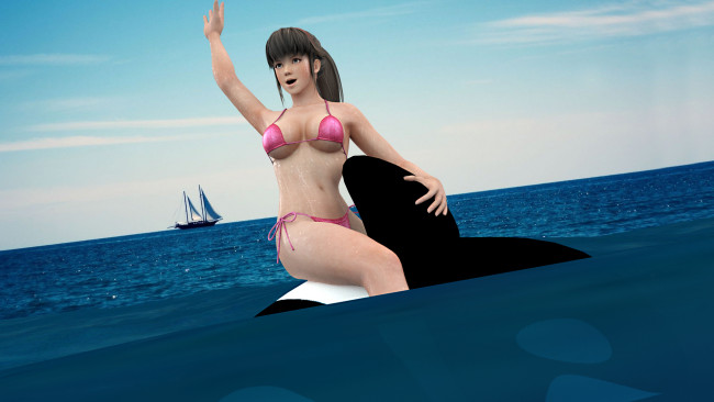 Обои картинки фото 3д графика, люди , people, фон, взгляд, девушка