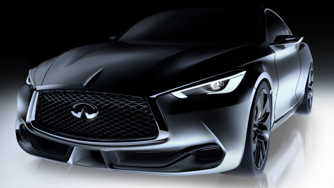 Обои картинки фото infiniti q60 concept 2015, автомобили, infiniti, concept, q60, 2015