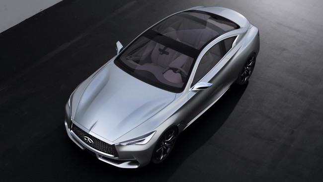 Обои картинки фото infiniti q60 concept 2015, автомобили, infiniti, 2015, concept, q60