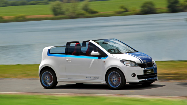 Обои картинки фото skoda citigo citijet concept 2014, автомобили, skoda, citigo, citijet, concept, 2014