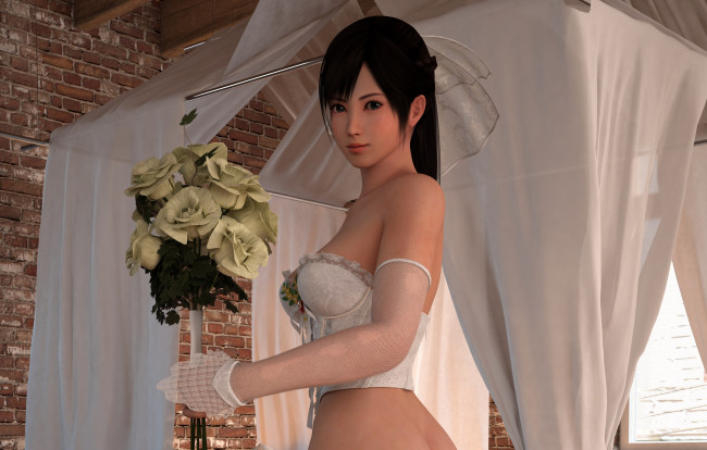 Обои картинки фото 3д графика, люди , people, фон, девушка, взгляд