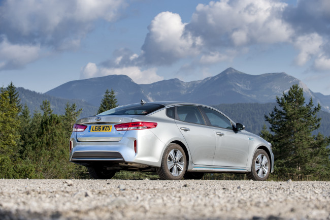Обои картинки фото автомобили, kia, uk-spec, hybrid, plug-in, optima