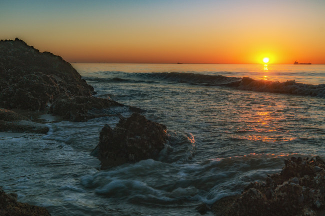 Обои картинки фото природа, восходы, закаты, рассвет