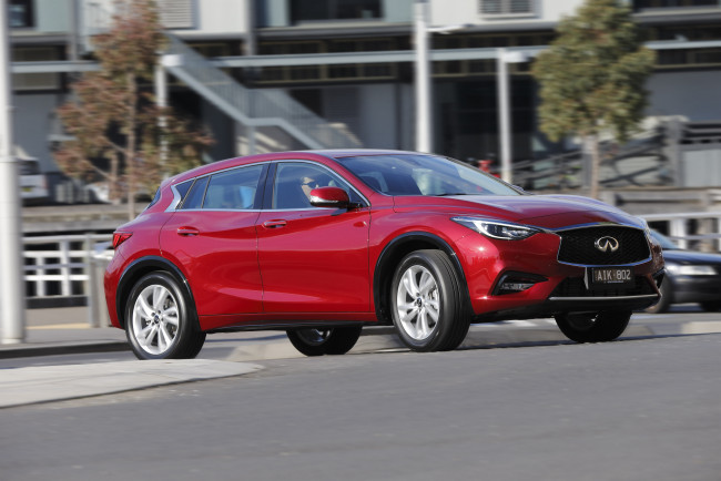 Обои картинки фото автомобили, infiniti, 2016г, au-spec, q30