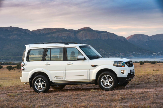 Обои картинки фото автомобили, mahindra, scorpio, za-spec, 2016г