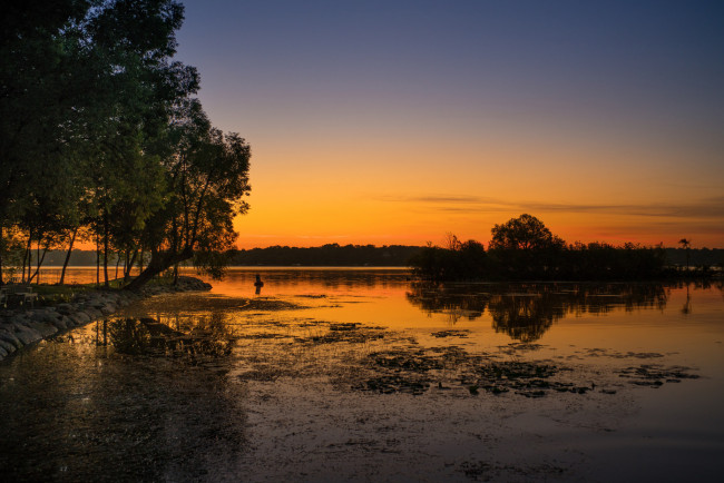 Обои картинки фото природа, восходы, закаты, рассвет