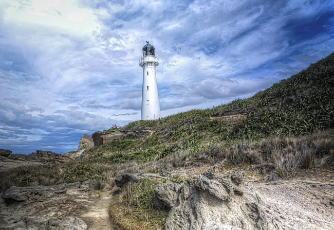 Обои картинки фото природа, маяки, маяк, побережье