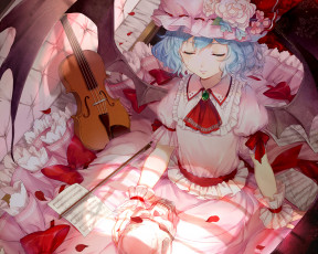 Картинка аниме touhou девушка
