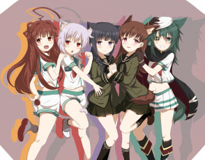 Картинка аниме kantai+collection девушки