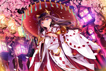 Картинка аниме unknown +другое девушка взгляд фон