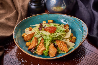 Картинка еда салаты +закуски икра салат лосось