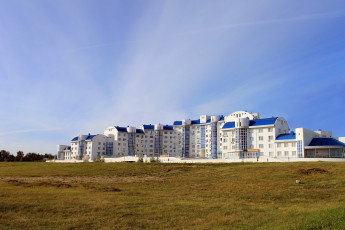 Картинка лето города -+здания +дома здание дом набережная