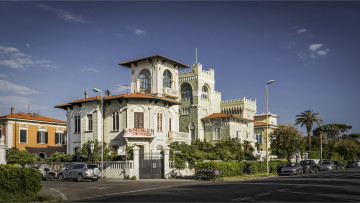 Картинка livorno+-+toscana++italia города замки+италии простор