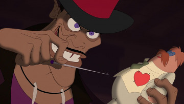 Картинка мультфильмы the+princess+and+the+frog игла сердце лицо вуду кукла