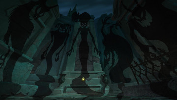 Картинка мультфильмы the+princess+and+the+frog кувшин тень нежить