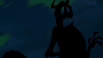 обоя мультфильмы, the princess and the frog, тень, нежить