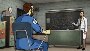 Картинка рисованное кино archer