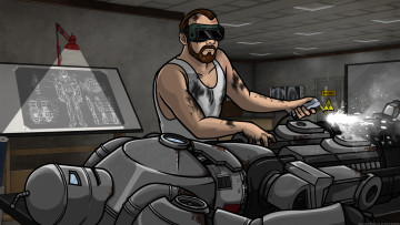 Картинка рисованное кино archer
