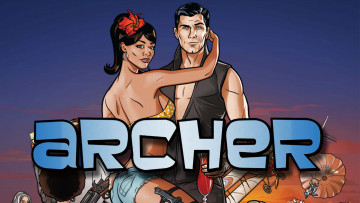 Картинка рисованное кино archer