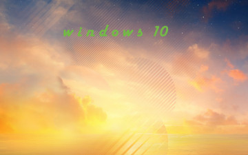 обоя компьютеры, windows  10, логотип, фон