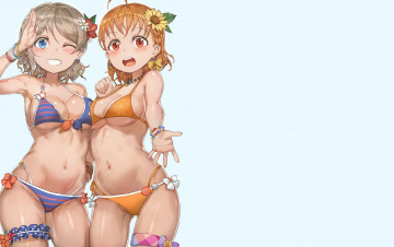 Картинка аниме unknown +другое takami w atanabe you yohan chika