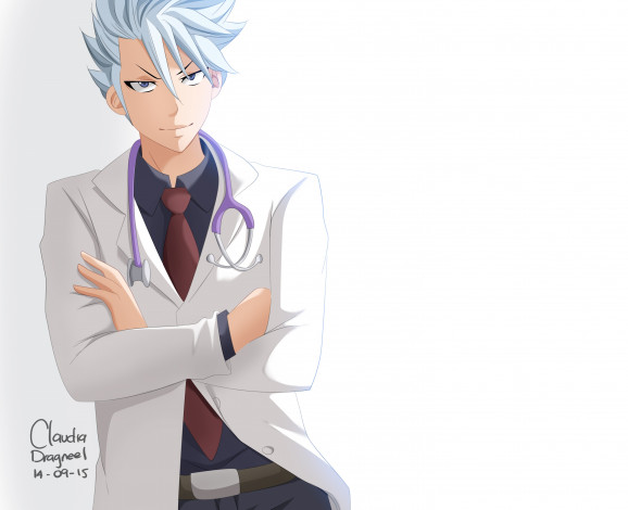 Обои картинки фото аниме, fairy tail, леон