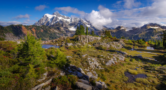 Обои картинки фото природа, горы, простор