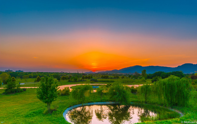 Обои картинки фото природа, восходы, закаты, рассвет