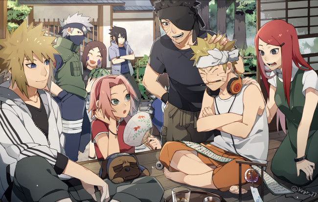 Обои картинки фото аниме, naruto, наруто, персонажи