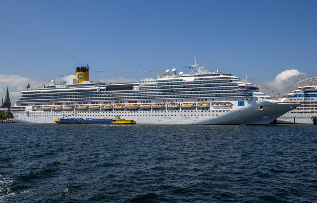 Обои картинки фото корабли, лайнеры, лайнер, круиз