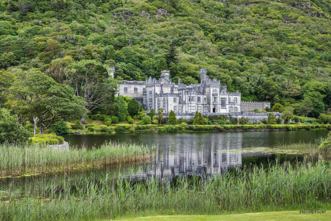 Обои картинки фото kylemore abbey, города, - католические соборы,  костелы,  аббатства, простор