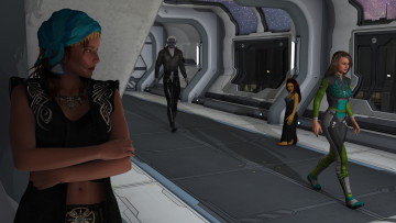 Картинка 3д+графика фантазия+ fantasy взгляд фон девушки