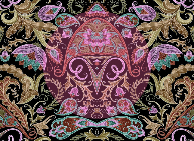 Обои картинки фото векторная графика, -графика , graphics, цвет, фон, узор