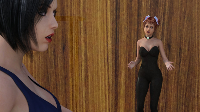 Обои картинки фото 3д графика, фантазия , fantasy, фон, взгляд, девушки