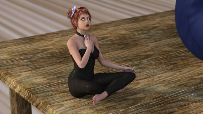 Обои картинки фото 3д графика, фантазия , fantasy, фон, взгляд, девушка