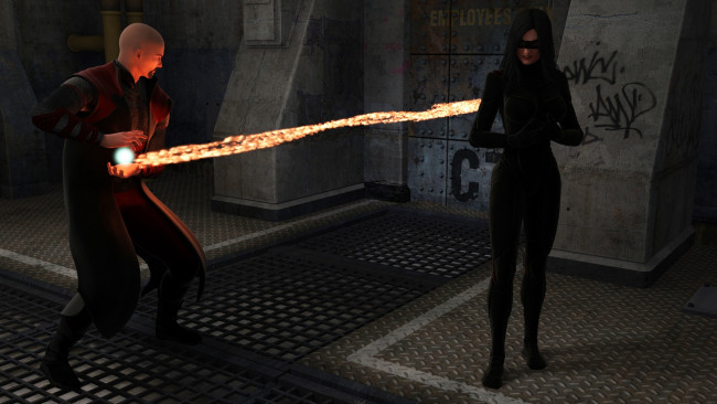 Обои картинки фото 3д графика, фантазия , fantasy, взгляд, девушка, фон