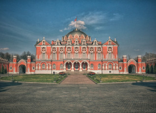 Картинка петровский+путевой+дворец города москва+ россия москва дворец петровский путевой