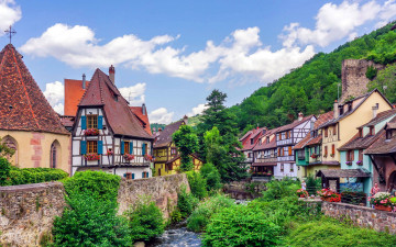 Картинка kaysersberg france города -+улицы +площади +набережные