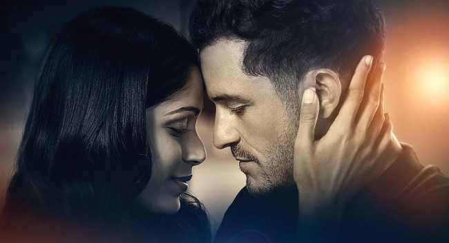 Обои картинки фото needle in a timestack ,  2021 , кино фильмы, -unknown , другое, freida, pinto, orlando, bloom, needle, in, a, timestack, фантастика, мелодрама, кино, постер