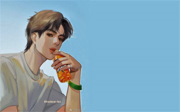 Картинка рисованное люди ван ибо банка