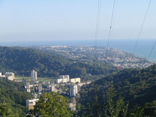 Картинка адлер города пейзажи